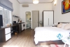 Bright studio with balcony for rent in Thanh Mien st, Dong Da district.